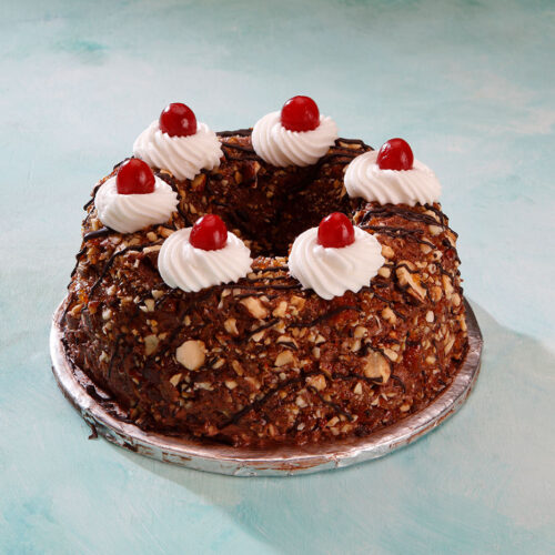 Eggless Chocolate Frankfurter Ring